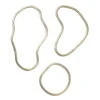 Ferm LIVING Pond Trivet, Set Of 3, Brass -Chic Kitchen Supplies 1042FermLiving19 TH