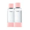 Mysoda Water Bottle 0,5 L, 2 Pcs, Pink -Chic Kitchen Supplies 1MySoda 21 th