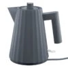 Alessi Plissé Electric Kettle 1 L, Grey 1 Alessi Plissé Electric Kettle 1 L, Grey -Chic Kitchen Supplies 226 Alessi 20 TH