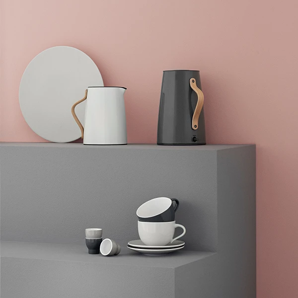 Stelton Emma Vacuum Jug, Dark Grey 4 Stelton Emma Vacuum Jug, Dark Grey - Image 2