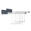 Alessi Plissé Toaster Rack, Grey -Chic Kitchen Supplies 307Alessi AK