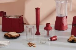 Alessi Plissé Toaster, White -Chic Kitchen Supplies 318Alessi AK 3