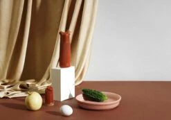Normann Copenhagen Junto Pepper Shaker -Chic Kitchen Supplies 361068 Normann Copenhagen Junto Oil Bottle Terracotta Junto Pepper Shaker Obi Bowl 1