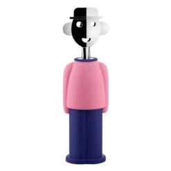 Alessi Alessandro M. Corkscrew, Pink - Blue