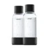 Mysoda Water Bottle 0,5 L, 2 Pcs, Black -Chic Kitchen Supplies 6MySoda 21 th