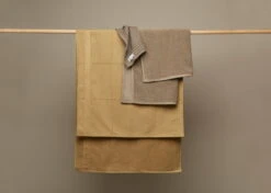 The Organic Company Big Waffle Kitchen And Wash Cloth, Clay -Chic Kitchen Supplies EarthTowels