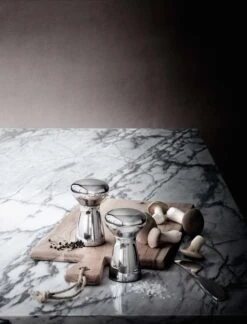 Georg Jensen Alfredo Salt- And Peppermill, Small -Chic Kitchen Supplies GJ LIVING AW16 ALFREDO 01