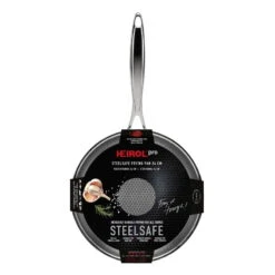 Heirol Steelsafe Pro Frying Pan, 24 Cm -Chic Kitchen Supplies HRL81924 2 EE