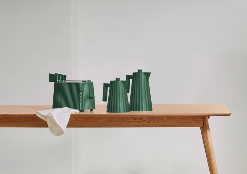 Alessi Plissé Toaster Rack, Green 5 Alessi Plissé Toaster Rack, Green - Image 3