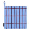 Marimekko Pieni Tiiliskivi Pot Holder, Light Blue - Reddish Brown 2 Marimekko Pieni Tiiliskivi Pot Holder, Light Blue - Reddish Brown -Chic Kitchen Supplies MM 23ss pieni tiiliskivi pot holder FR1
