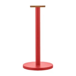 Alessi Mattina Kitchen Roll Holder, Red